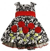 Bonnie Baby Baby-Girls Newborn Bonaz Roses On Empire Waist Dress Bonnie Baby Baby-Girls Newborn Bonaz Roses On Empire Waist Dress
