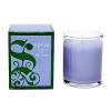 Lilac blossoms and the leafy green notes of English ivy are blended with watery nuances reminiscent of the morning dew. Votive Candle burns approximately 20 hours.