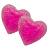 Pink Heart Ice Pack (Pack of 2; 4inches/10cm each) - perfect for lunch bags