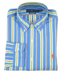 Polo Ralph Lauren Men's Big & Tall Classic-Fit Striped Poplin Polo Ralph Lauren Men's Big & Tall Classic-Fit Striped Poplin