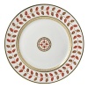 An inspired design with a fresh composition that retains classic elegance, outlined with a stately pattern of acorns and leaves and platinum trim.