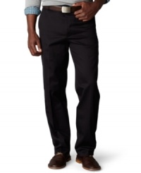 These khaki flat-front pants from Dockers prove comfort and professional polish can coexist. If you loved the popular Original Khaki, the Classic Fit is your new update! These khaki flat-front pants from Dockers prove comfort and professional polish can coexist. If you loved the popular Original Khaki, the Classic Fit is your new update!