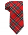 Tartan plaid from Tommy Hilfiger keeps any outfit on target.