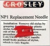 Crosley NP1 Replacement Record Needle