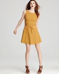 See by Chloé Dress - Waffle with Apron Back See by Chloé Dress - Waffle with Apron Back