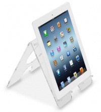 TrippNT 50991 Crystal Clear Acrylic Universal iPad Stand, 7 Width x 8 Height x 8 Depth TrippNT 50991 Crystal Clear Acrylic Universal iPad Stand, 7 Width x 8 Height x 8 Depth