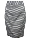 Calvin Klein Womens Polka Dot Pencil Skirt