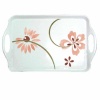 Corelle Coordinates Melamine Rectangular Tray, Pretty Pink