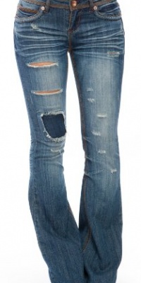 (HY1285-HLB-7) Dollhouse Corded Pocket Bootcut Jeans in Hillbilly Size: 7 (HY1285-HLB-7) Dollhouse Corded Pocket Bootcut Jeans in Hillbilly Size: 7