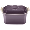 Le Creuset Heritage Stoneware 3/4-Quart Pate Terrine with Press, Cassis