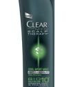 CLEAR MEN SCALP THERAPY Anti-Dandruff Shampoo, Cool Sport Mint, 12.9 Fluid Ounce