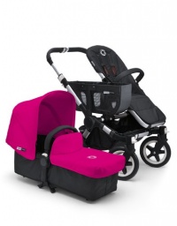 Bugaboo Donkey Tailored Fabric Set, Pink Bugaboo Donkey Tailored Fabric Set, Pink