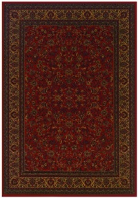 Couristan 3791/4872 EVEREST Isfahan 110-Inch by 149-Inch Polypropylene Area Rug, Crimson Couristan 3791/4872 EVEREST Isfahan 110-Inch by 149-Inch Polypropylene Area Rug, Crimson