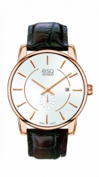 ESQ Movado Men's 07301414 esq CAPITAL tm Round Gold-Plated Watch ESQ Movado Men's 07301414 esq CAPITAL tm Round Gold-Plated Watch