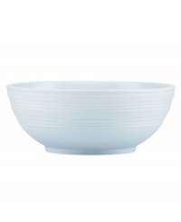 Elegance comes easy with the Fair Harbor pasta bowl. Durable stoneware in a cool sky hue is half glazed, half matte and totally timeless. Elegance comes easy with the Fair Harbor pasta bowl. Durable stoneware in a cool sky hue is half glazed, half matte and totally timeless.