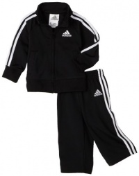 adidas Infant Boys Core tricot Set, Black, 12 months adidas Infant Boys Core tricot Set, Black, 12 months