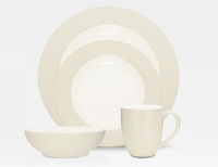 Noritake 4-Piece Colorwave Place Setting, Cream Noritake 4-Piece Colorwave Place Setting, Cream