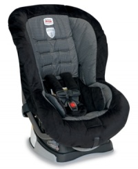 Car rides will be a favorite family activity with this Britax car seat designed for safety, minimum forward movement and easy installation. Car rides will be a favorite family activity with this Britax car seat designed for safety, minimum forward movement and easy installation.