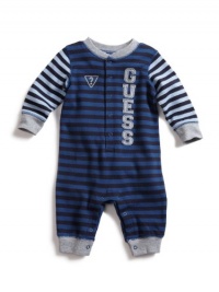 GUESS Kids Boys GUESS Kids Boys coverall, BLUE (3/6M) GUESS Kids Boys GUESS Kids Boys coverall, BLUE (3/6M)