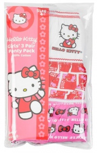 Hello Kitty 4-6X 3-pk. Girls Panties Hello Kitty 4-6X 3-pk. Girls Panties