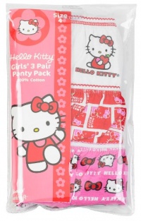 Hello Kitty 4-6X 3-pk. Girls Panties