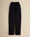 A very modern look from PUMA, this breathable track pant is adorned with tonal, reflective prints along the legs.