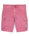 Pair these True Religion cargo shorts with a crisp cotton button-up for a trend-right take on a classic.