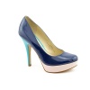 Enzo Angiolini Smiles Platforms Shoes Blue Womens