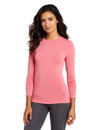 Cuddl Duds Women's Softwear Long Sleeve Crew Neck, Rose, Large Cuddl Duds Women's Softwear Long Sleeve Crew Neck, Rose, Large