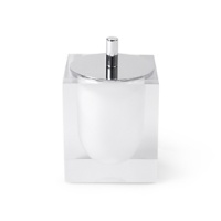 Sleek and modern in acrylic with nickel accents, the Hollywood bath accessories collection from Jonathan Adler makes a style statement that works with any decor. Sleek and modern in acrylic with nickel accents, the Hollywood bath accessories collection from Jonathan Adler makes a style statement that works with any decor.