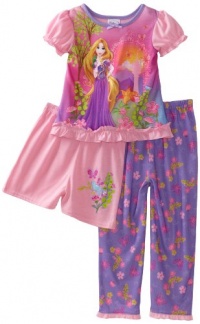 Komar Kids Girls 2-6X Lovely Princess 3 Piece Pajama Set, Pink, 2T Komar Kids Girls 2-6X Lovely Princess 3 Piece Pajama Set, Pink, 2T