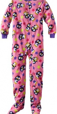 Komar Kids Girls 7-16 Star With Penguin Blanket Sleeper, Pink, 4/5 Komar Kids Girls 7-16 Star With Penguin Blanket Sleeper, Pink, 4/5