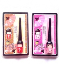#52106A Cute Japanese Doll Black Waterproof Liquid Eyeliner Smudge Proof Makeup Eye Liner #52106A Cute Japanese Doll Black Waterproof Liquid Eyeliner Smudge Proof Makeup Eye Liner
