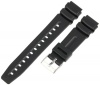 Voguestrap TX1955 Allstrap 19mm Black Long-Length Fits Casio Illuminator Watchband