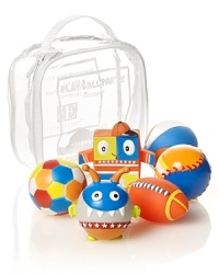 Play ball! These sports-inspired bath squirties will have your little jock giggling and splashing. Play ball! These sports-inspired bath squirties will have your little jock giggling and splashing.