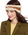 Whether you're on the slopes in Aspen or running errands around town, this chic shearling headband from Surell will keep you warm without a worry. Reversible style for additional options.