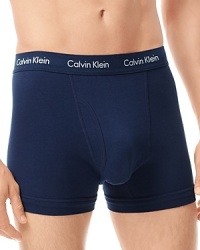 Calvin Klein offers up its signature style in super comfy cuts. Calvin Klein offers up its signature style in super comfy cuts.