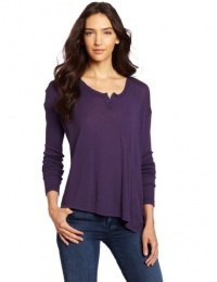 Wilt Women's Placket Twist Long Sleeve Tee Wilt Women's Placket Twist Long Sleeve Tee
