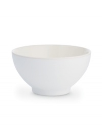 Full of possibilities, this ultra-versatile rice bowl from Noritake's collection of Colorwave white dinnerware is half glossy, half matte and entirely timeless in durable stoneware. Mix and match with square shapes or any of the other Colorwave shades. Full of possibilities, this ultra-versatile rice bowl from Noritake's collection of Colorwave white dinnerware is half glossy, half matte and entirely timeless in durable stoneware. Mix and match with square shapes or any of the other Colorwave shades.