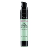 L'Oreal Paris Studio Secrets Professional Color Correcting Anti-Redness Primer, 0.68-Fluid Ounce L'Oreal Paris Studio Secrets Professional Color Correcting Anti-Redness Primer, 0.68-Fluid Ounce