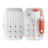 OXO Tot On-The-Go Drying Rack and Bottle Brush, Orange