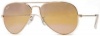 Ray Ban RB3025 Large Aviator Sunglasses - 001/4F Arista (Photochromic Yellow GSM Lens) - 55mm