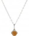 Dogeared Jewels and Gifts Healing Gems Gold-Plated Red Aventurine Necklace