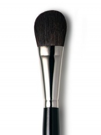 A natural brush sized to perfectly shape the cheek bone. The medium sculpted brush head provides softness in application & feel while also offering durability. Gently pick up product with flat sides of the brush and tap off excess. Begin at the top of the cheekbone using a patting motion or brush downward toward the apple of the cheek in a rounded horseshoe shape. A natural brush sized to perfectly shape the cheek bone. The medium sculpted brush head provides softness in application & feel while also offering durability. Gently pick up product with flat sides of the brush and tap off excess. Begin at the top of the cheekbone using a patting motion or brush downward toward the apple of the cheek in a rounded horseshoe shape.