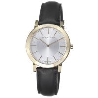 Burberry Men's BU2353 Slim Silver Dial Goldtone Quartz Watch Burberry Men's BU2353 Slim Silver Dial Goldtone Quartz Watch