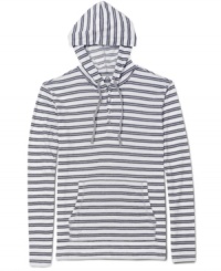 Whether it has a starring or supporting role in your wardrobe, this American Rag hoodie will always perform. Whether it has a starring or supporting role in your wardrobe, this American Rag hoodie will always perform.