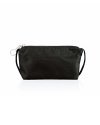 A purse-sized pouch-style zip-up makeup bag of lightweight nylon. Available in signature M.A.C black only.