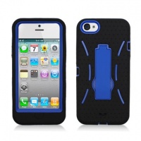 Armor 3 IN 1 High Impact Combo Hard Soft Gel Case Stand for Apple iPhone 5-Black,blue Armor 3 IN 1 High Impact Combo Hard Soft Gel Case Stand for Apple iPhone 5-Black,blue