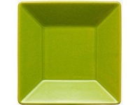 Waechtersbach Effect Glaze Kiwi Small Rimmed Square Plate, Set of 2 Waechtersbach Effect Glaze Kiwi Small Rimmed Square Plate, Set of 2
