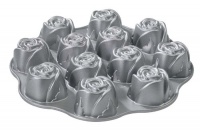 Nordic Ware Cast-Aluminum Nonstick Muffin Pan, Sweetheart Rose Nordic Ware Cast-Aluminum Nonstick Muffin Pan, Sweetheart Rose